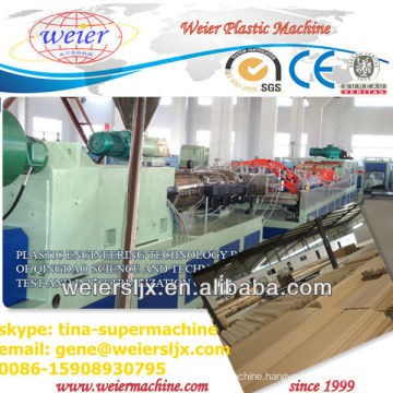 1200mm width new type wood plastic hollow door machine